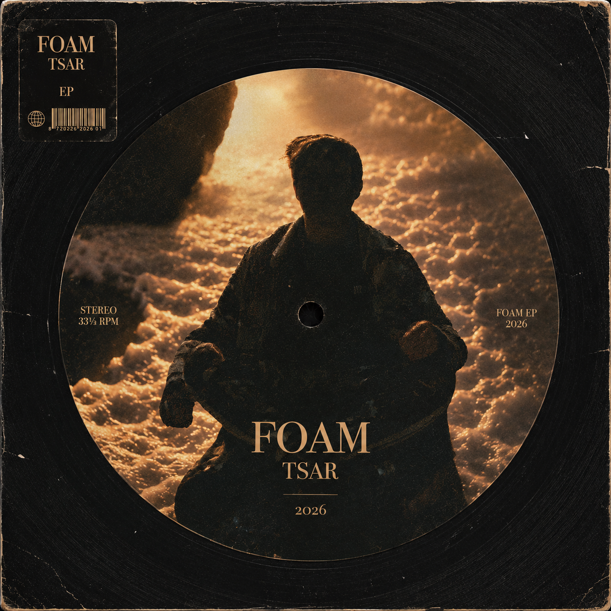 Cover artwork for the FOAM EP by TSAR